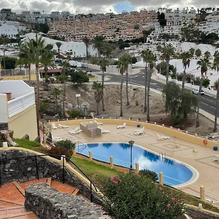 公寓 Oasis Costa Adeje 1-Bedroom Apartment Ocean View Large Terrace Pool Full Kitchen *