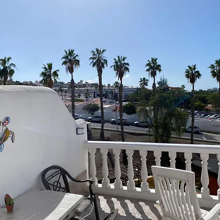 公寓 Oasis Costa Adeje 1-Bedroom Apartment Ocean View Large Terrace Pool Full Kitchen 阿德耶