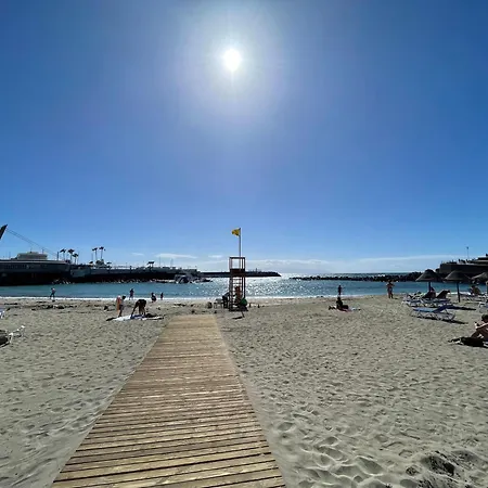 Oasis San Eugenio 1-bedroom With Ocean View, Large Terrace And Pool, Full Kitchen דירה אדחה