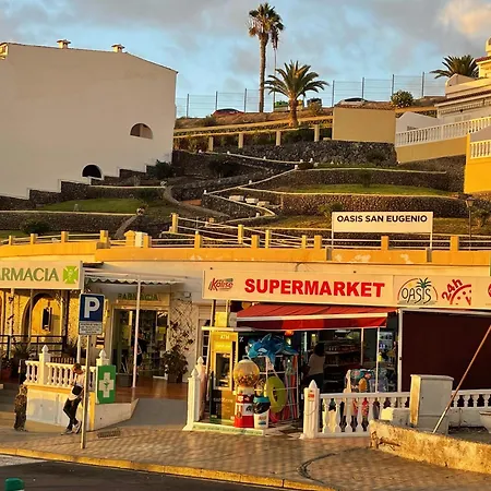Oasis San Eugenio 1-bedroom With Ocean View, Large Terrace And Pool, Full Kitchen * Costa Adeje (Tenerife)