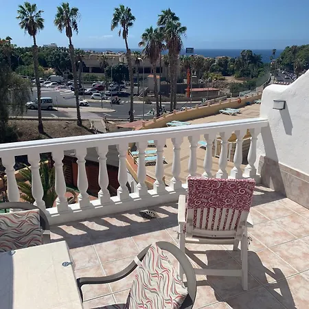 דירה Oasis San Eugenio 1-bedroom With Ocean View, Large Terrace And Pool, Full Kitchen