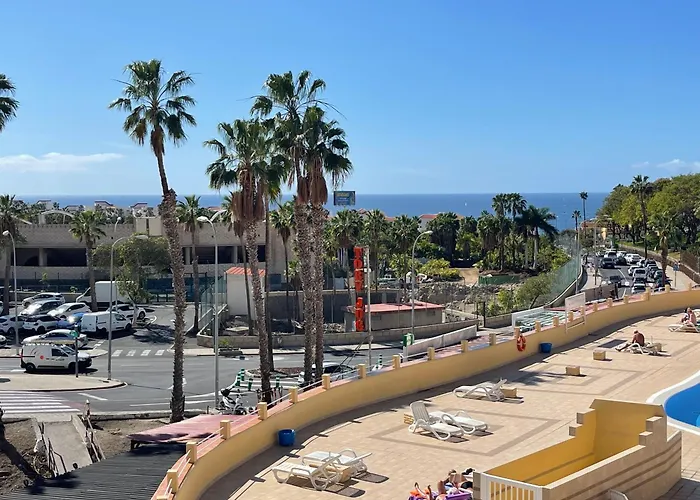 Appartamento Oasis 1-bedroom Ocean View Large Terrace Pool Full Kitchen Costa Adeje (Tenerife)