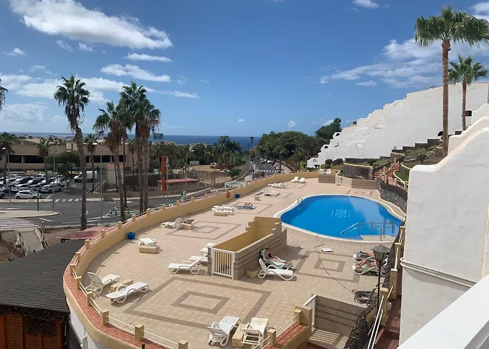 Appartamento Oasis 1-bedroom Ocean View Large Terrace Pool Full Kitchen Costa Adeje (Tenerife)