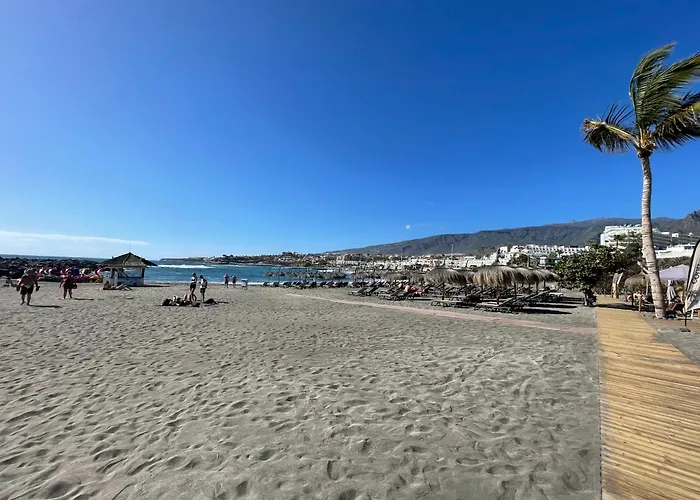 Oasis 1-bedroom Ocean View Large Terrace Pool Full Kitchen Costa Adeje (Tenerife)