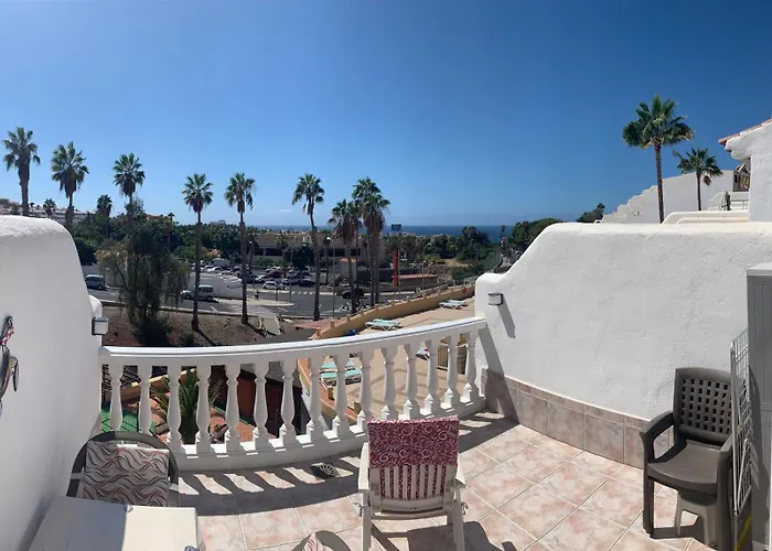 Appartement Oasis 1-bedroom Ocean View Large Terrace Pool Full Kitchen Costa Adeje (Tenerife)