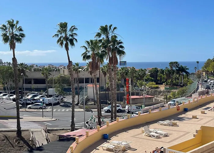 Oasis 1-bedroom Ocean View Large Terrace Pool Full Kitchen Apartment Costa Adeje (Tenerife)