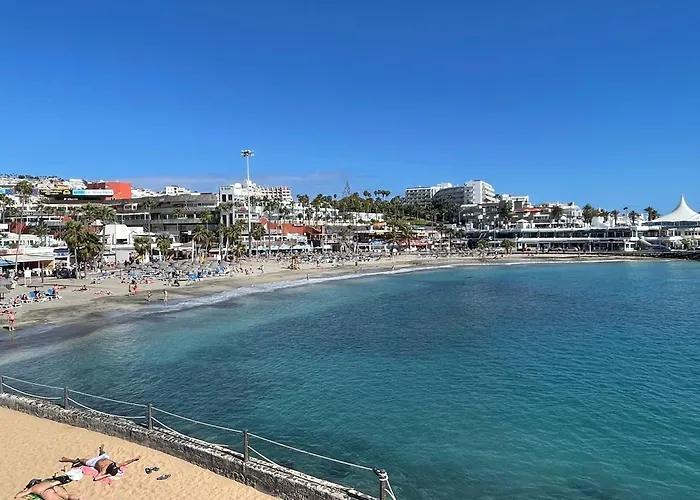 Oasis 1-bedroom Ocean View Large Terrace Pool Full Kitchen * Costa Adeje (Tenerife)