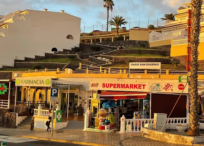 Oasis 1-bedroom Ocean View Large Terrace Pool Full Kitchen * Costa Adeje (Tenerife)